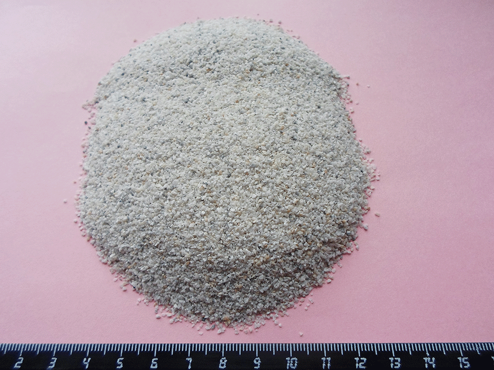 Мраморная крошка белая с оттенком фракции 1,5-2 мм